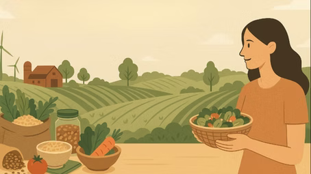 From Farm to Table: How Your Food Choices Help Build a Sustainable Future