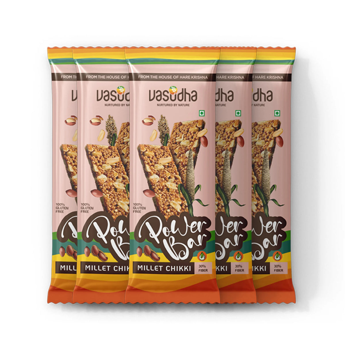 Multi Millet Power Bar Chikki 20grams ( 10 Pack)