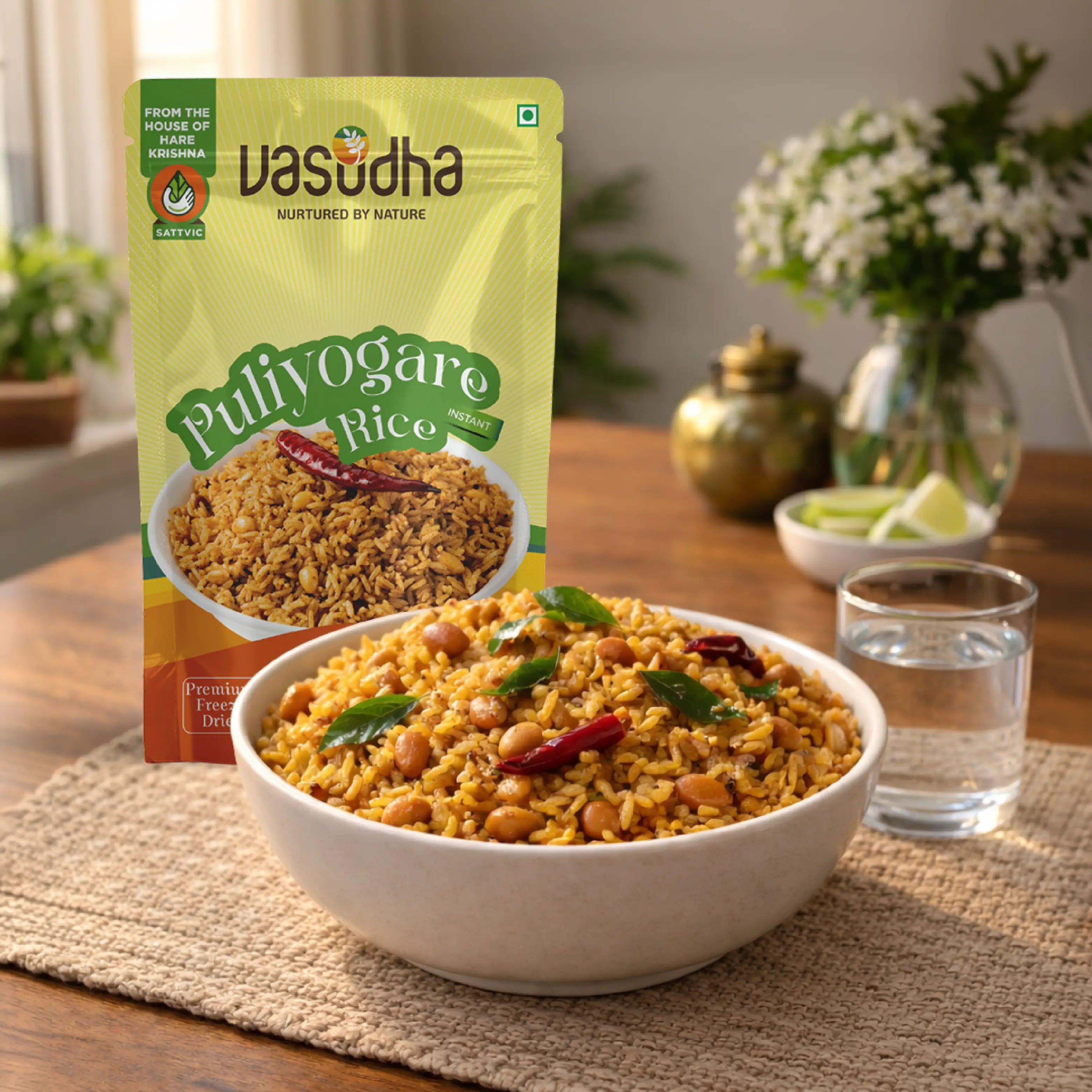 Puliyogare Rice